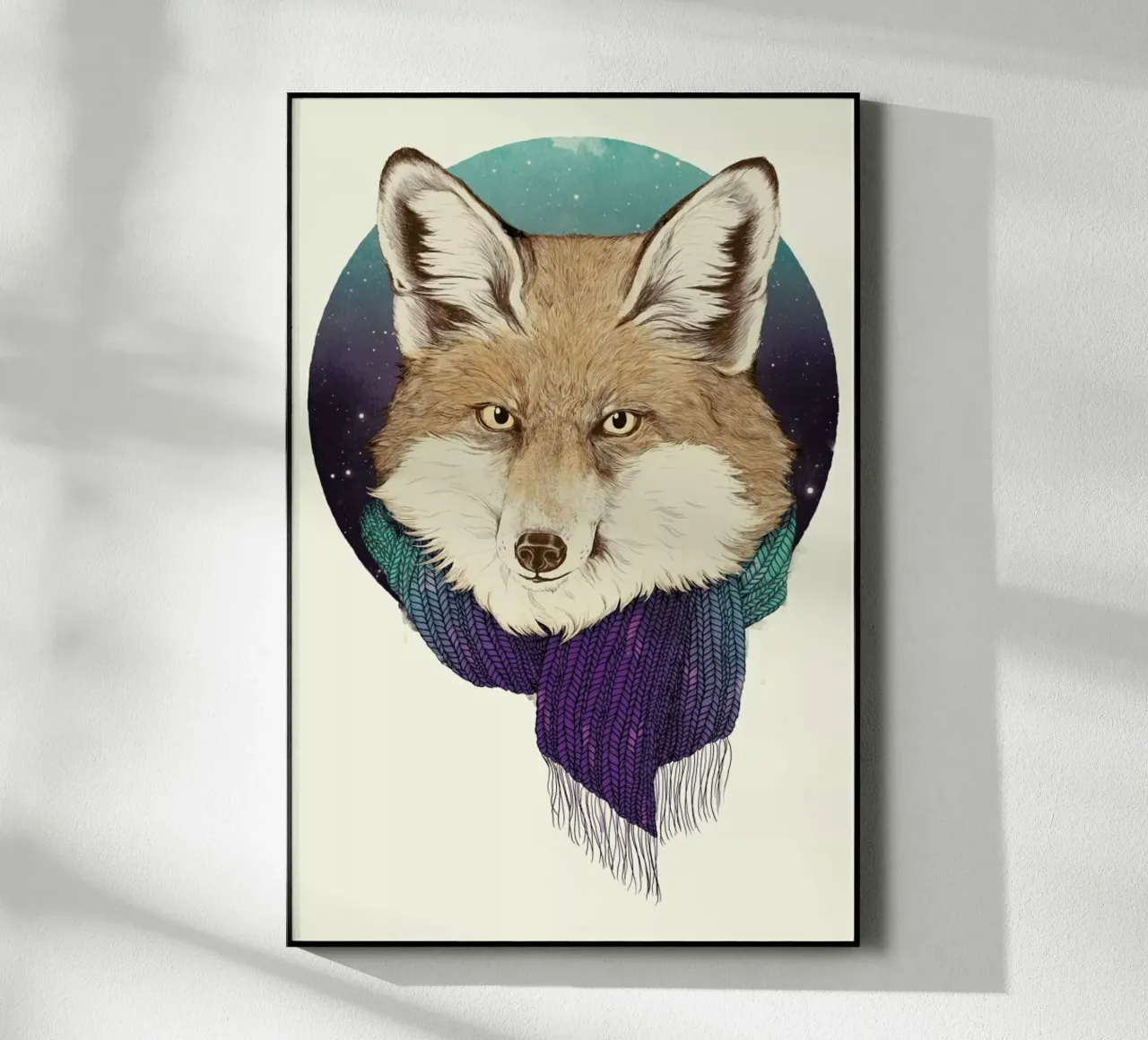 Winter Fox plexiglass da Laura Graves