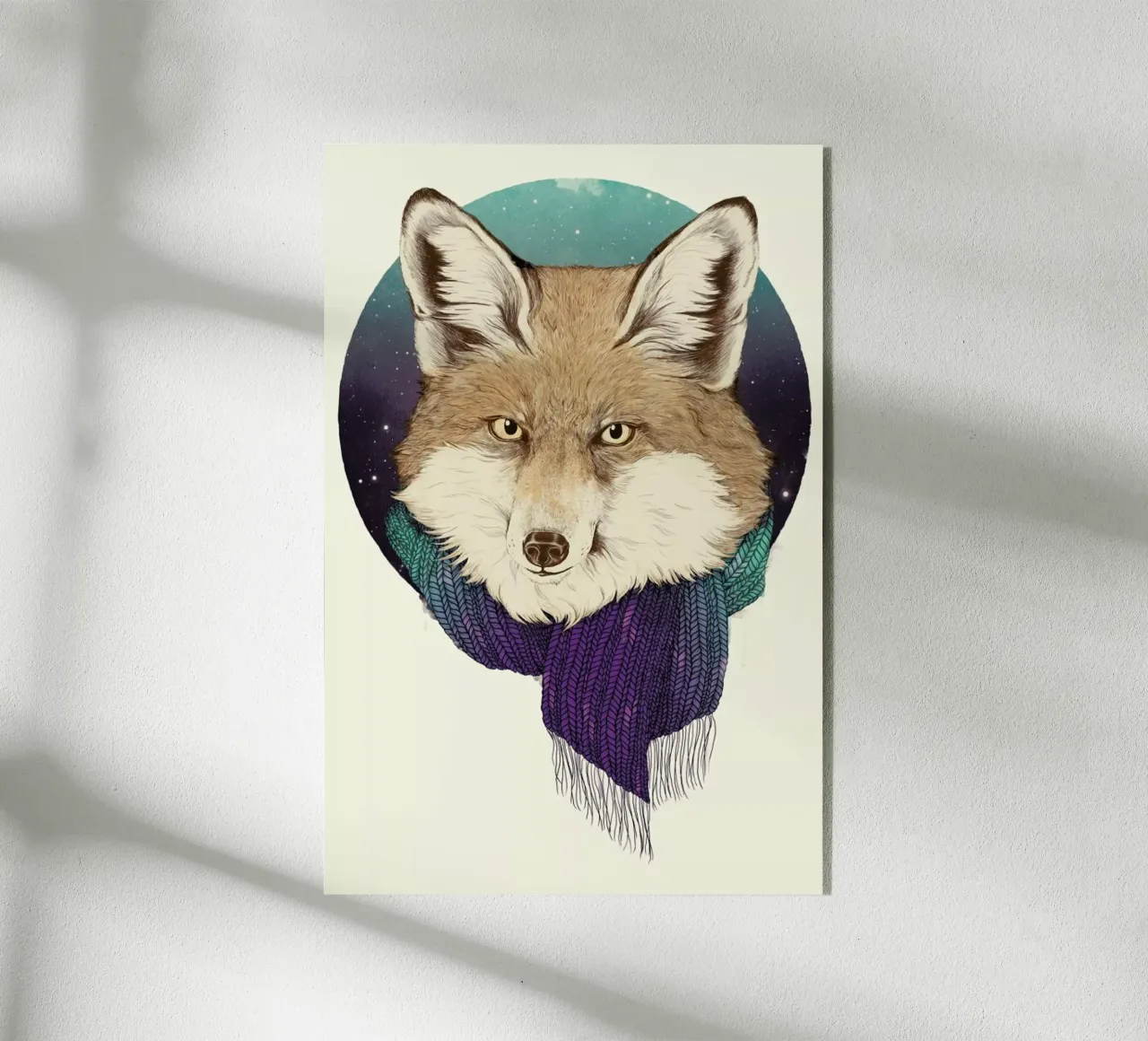 Winter Fox plexiglass da Laura Graves