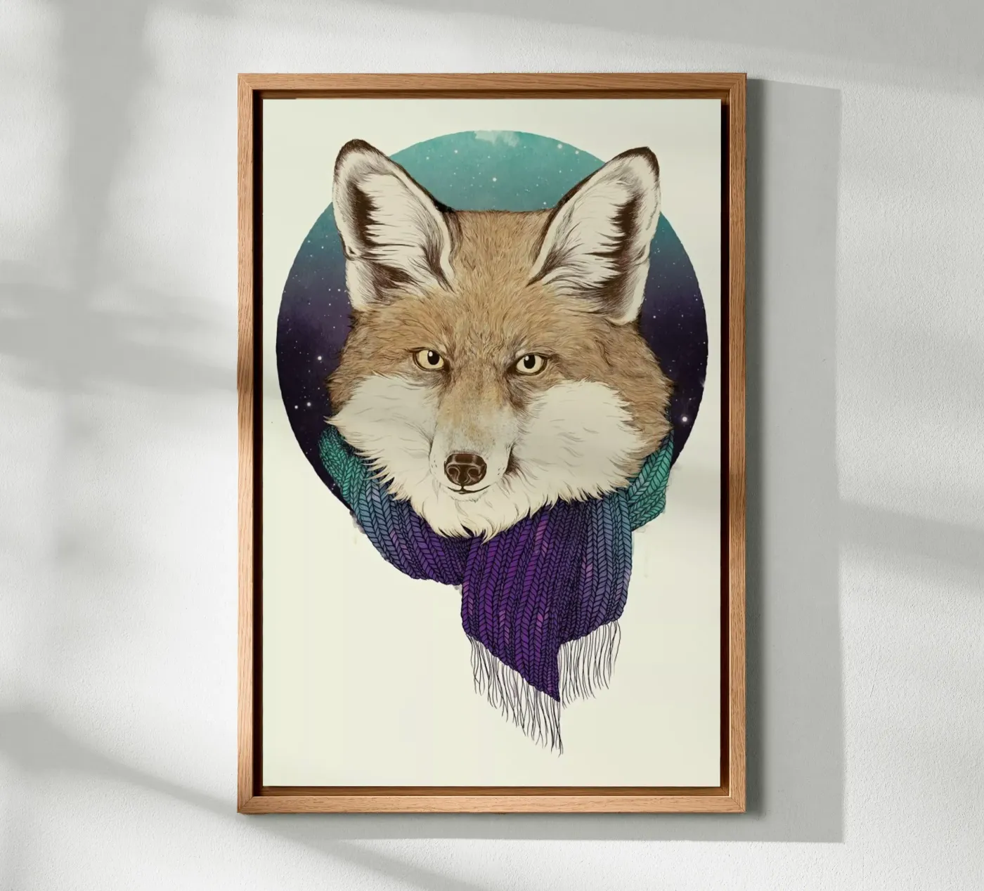 Winter Fox tela da Laura Graves