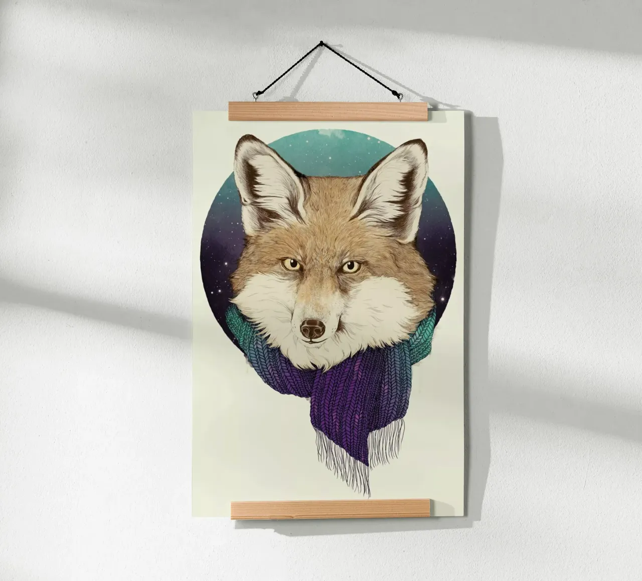 Winter Fox poster da Laura Graves