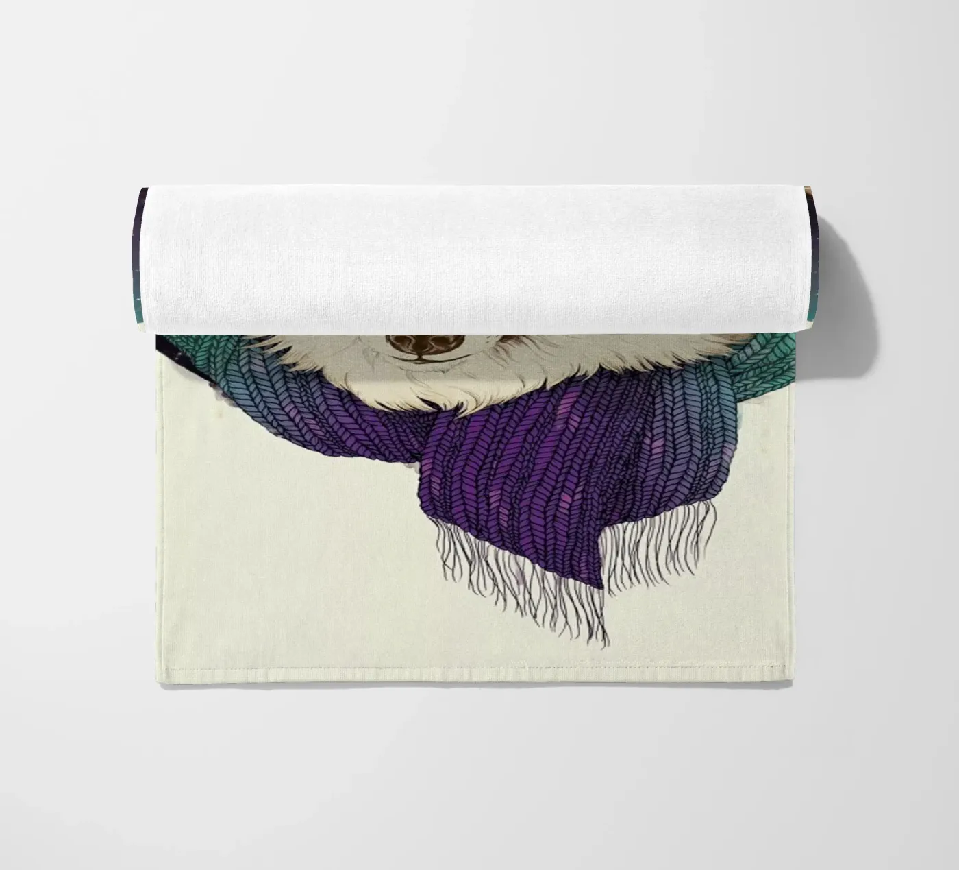 Winter Fox serviette de plage de Laura Graves