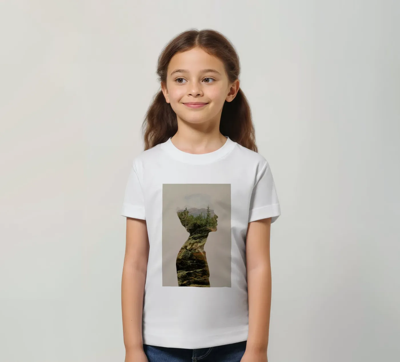 Side by side kinder t-shirt van Davies Babies