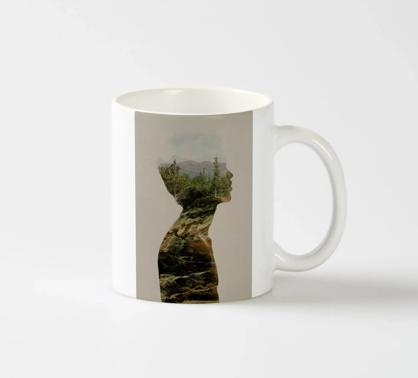 Side by side ceramic mug by Davies Babies