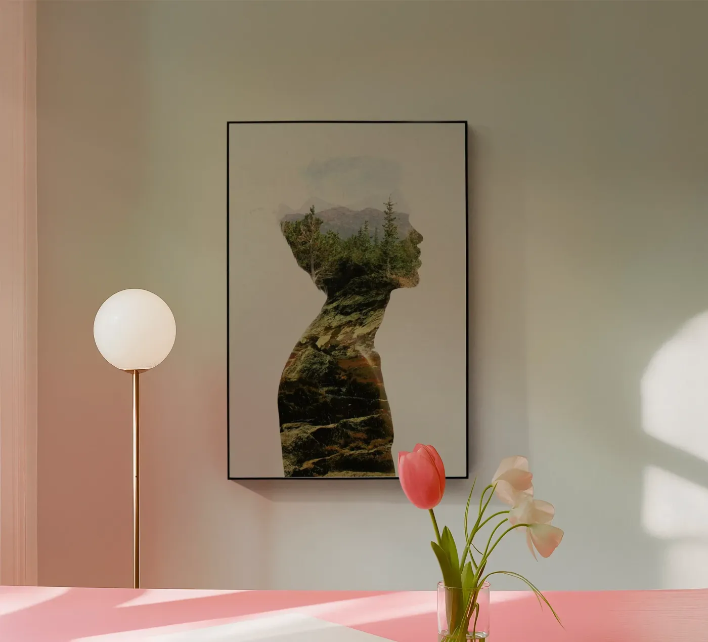 Side by side Acryl-Glas von Davies Babies