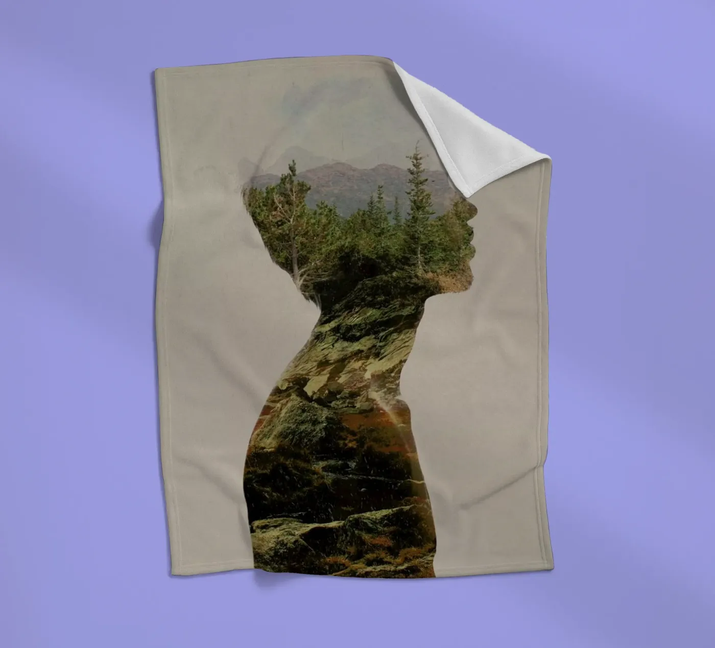 Side by side plaid polaire de Davies Babies