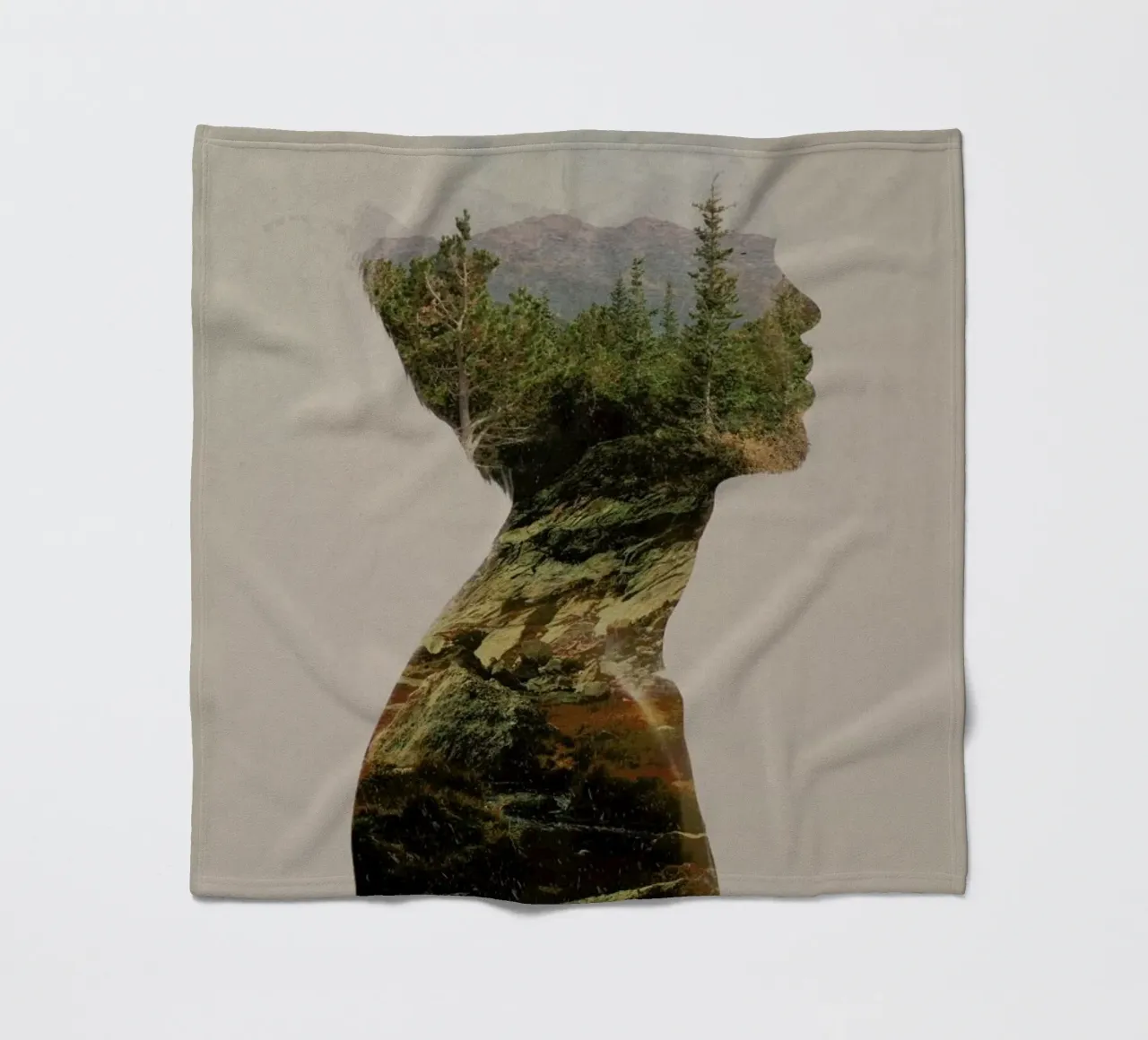 Side by side Fleecedecke von Davies Babies