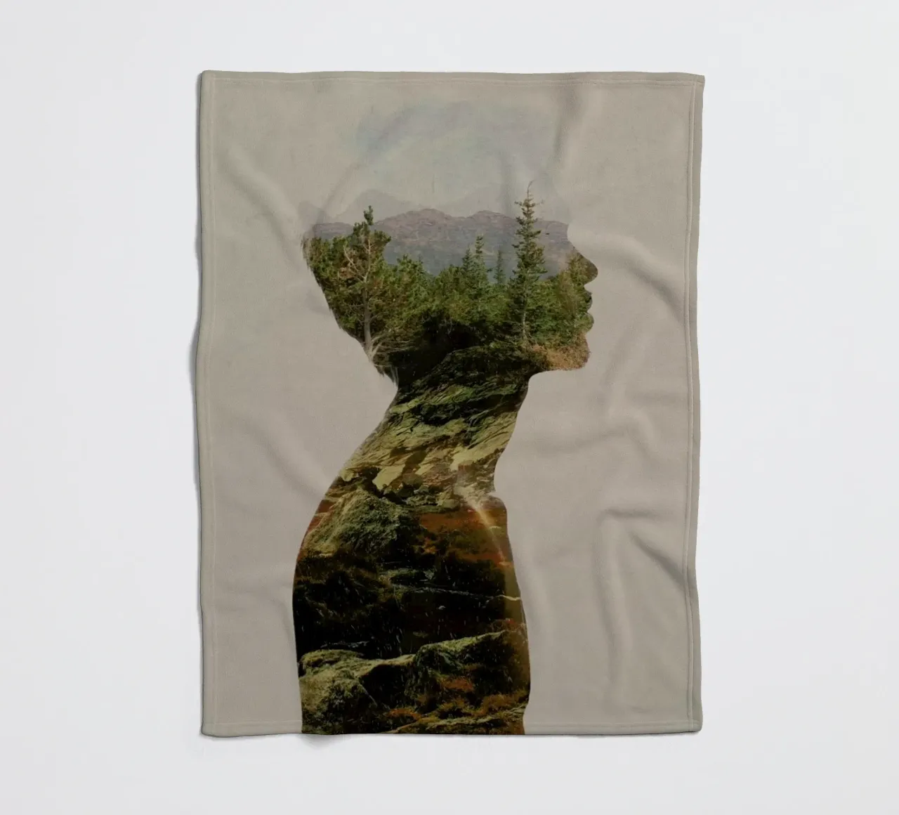 Side by side coperta in pile da Davies Babies
