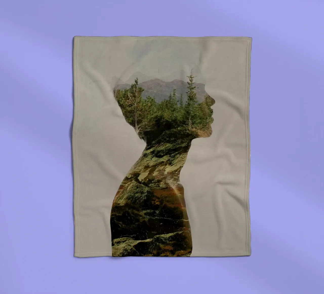 Side by side Fleecedecke von Davies Babies