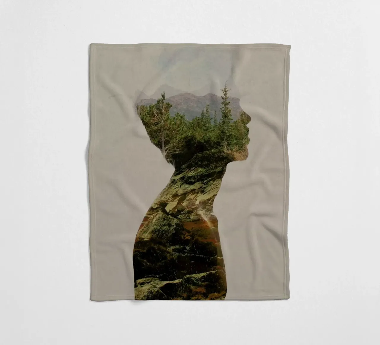 Side by side Fleecedecke von Davies Babies