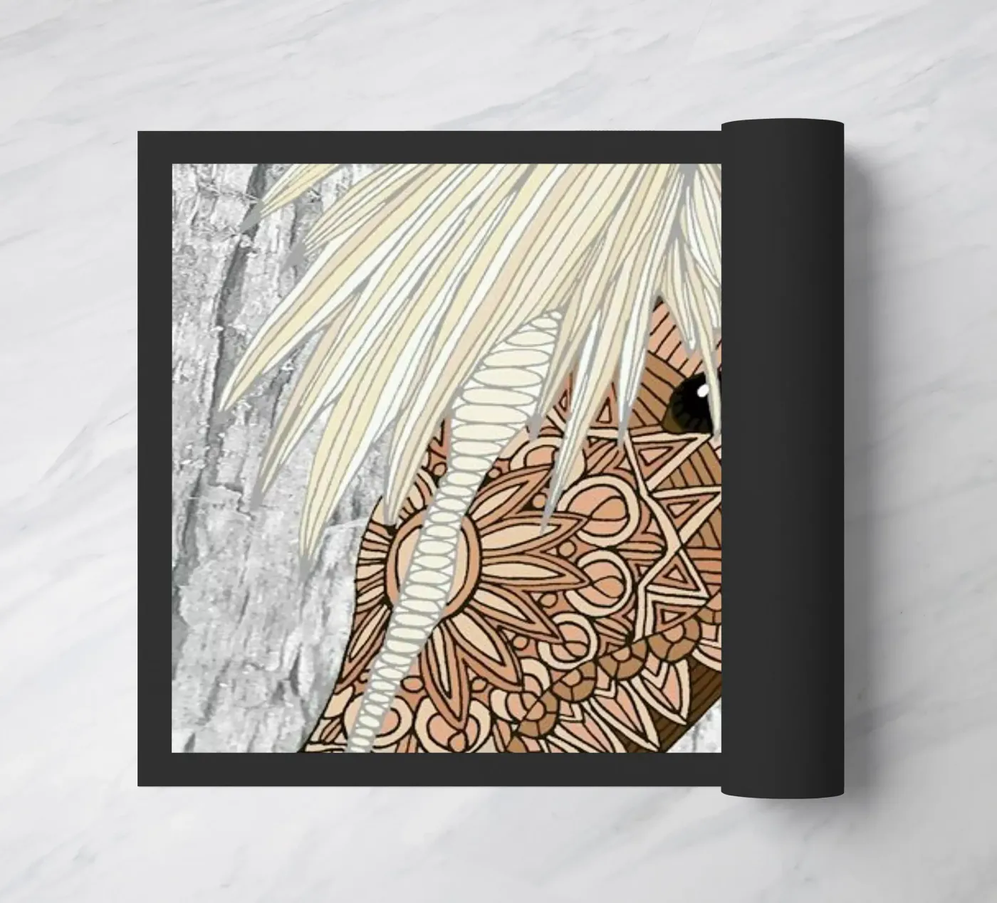 Haflinger deurmat van Angelika Parker