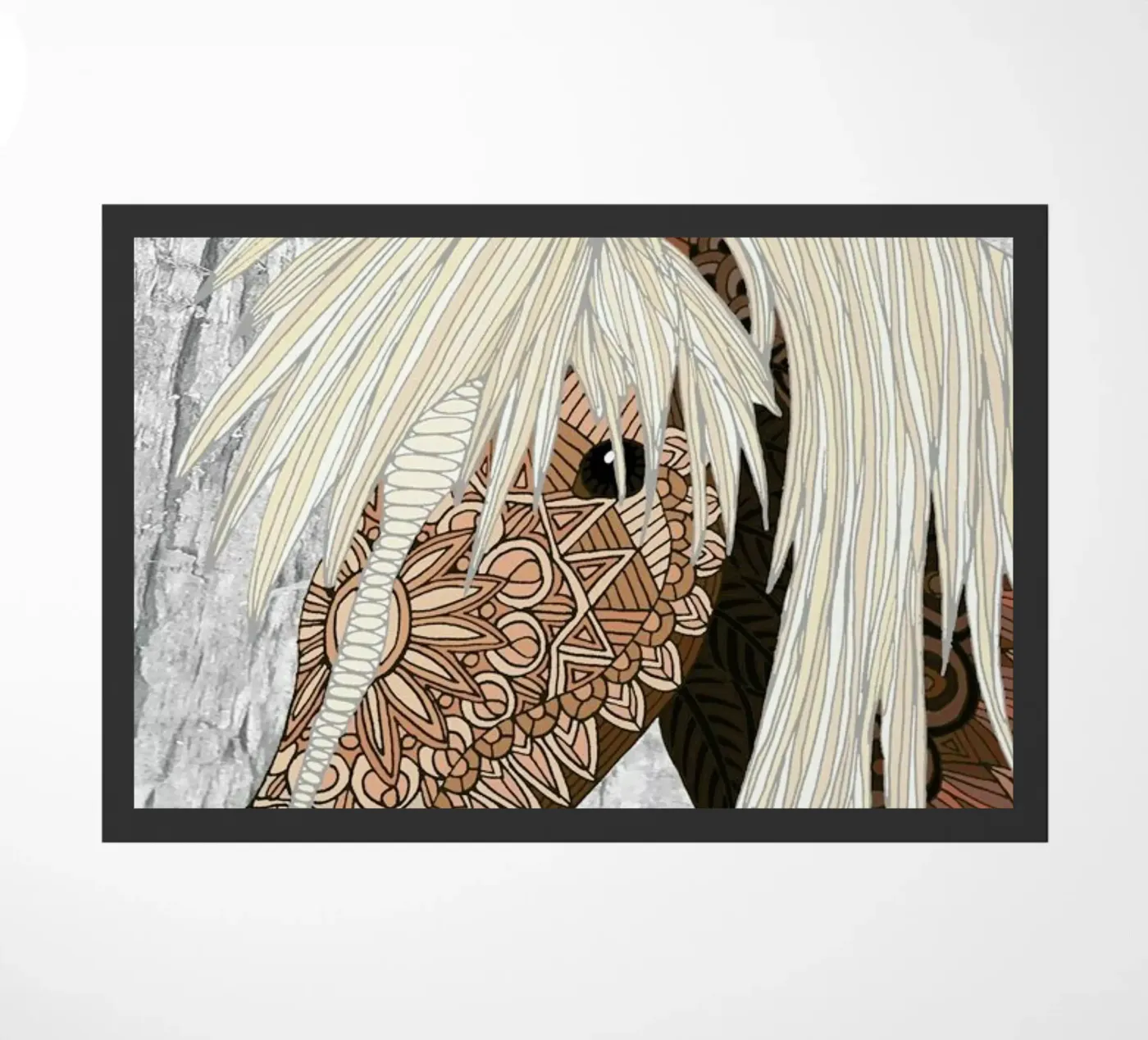 Haflinger deurmat van Angelika Parker