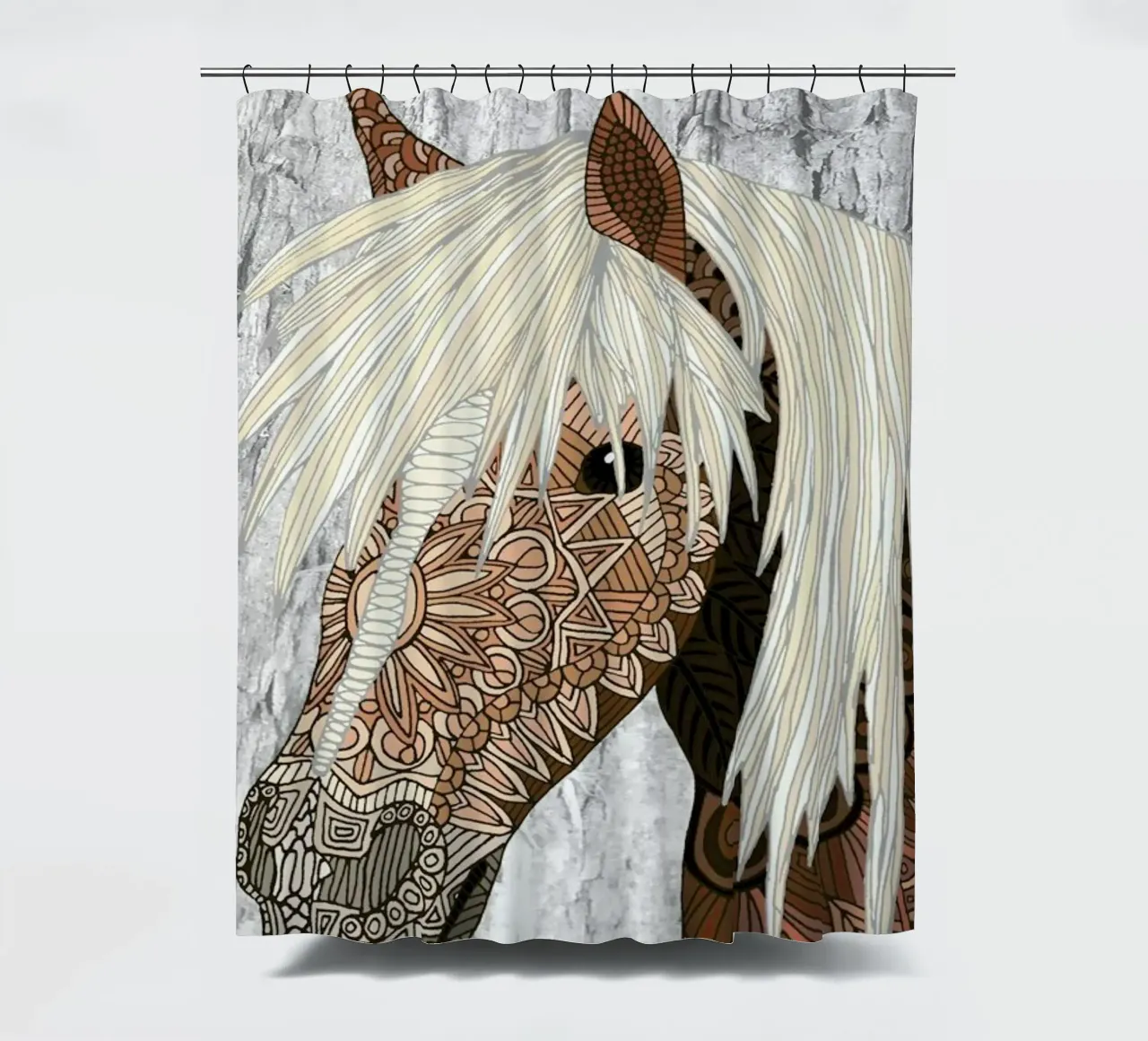 Haflinger tenda da doccia da Angelika Parker