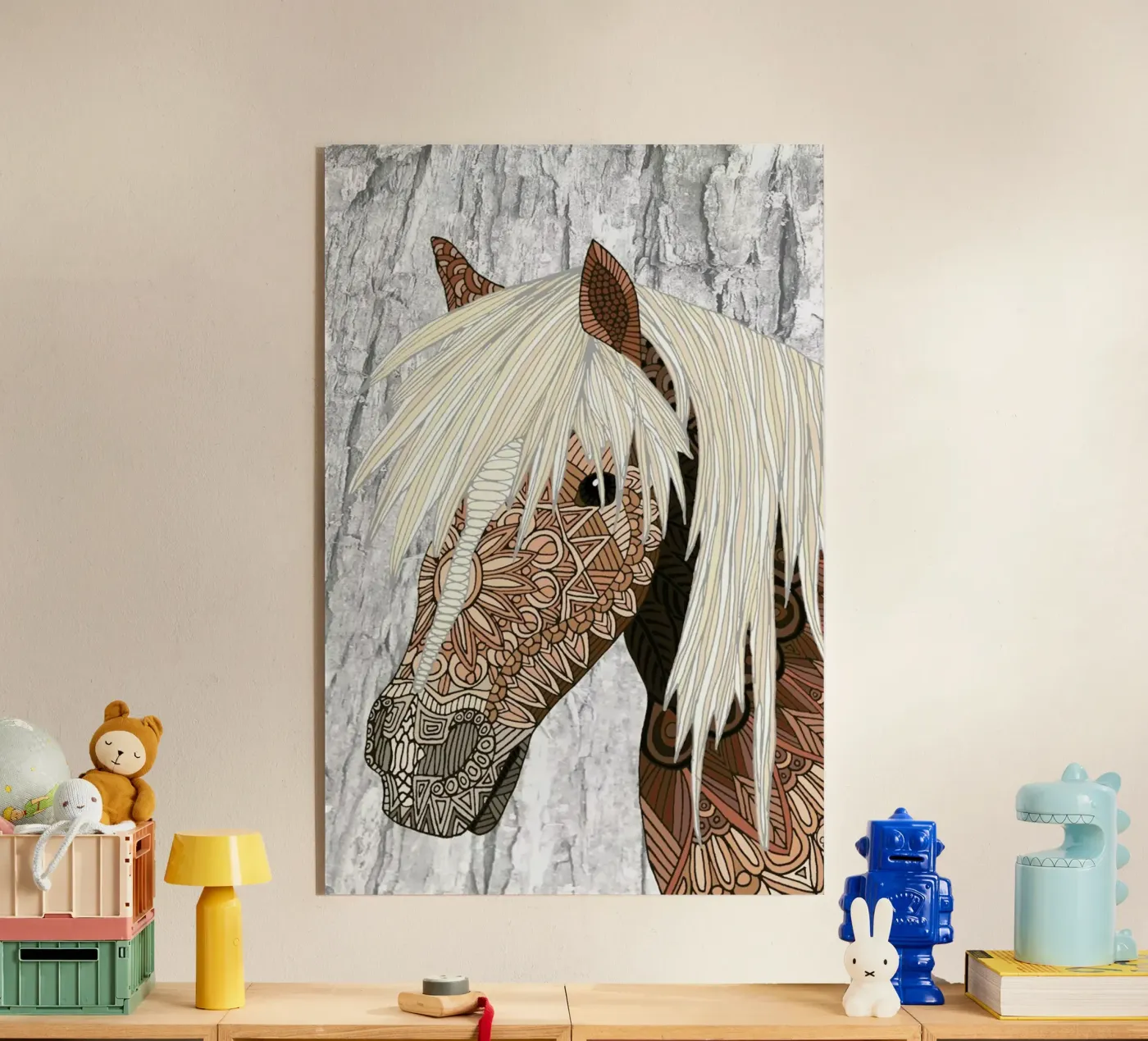 Haflinger plexiglass da Angelika Parker