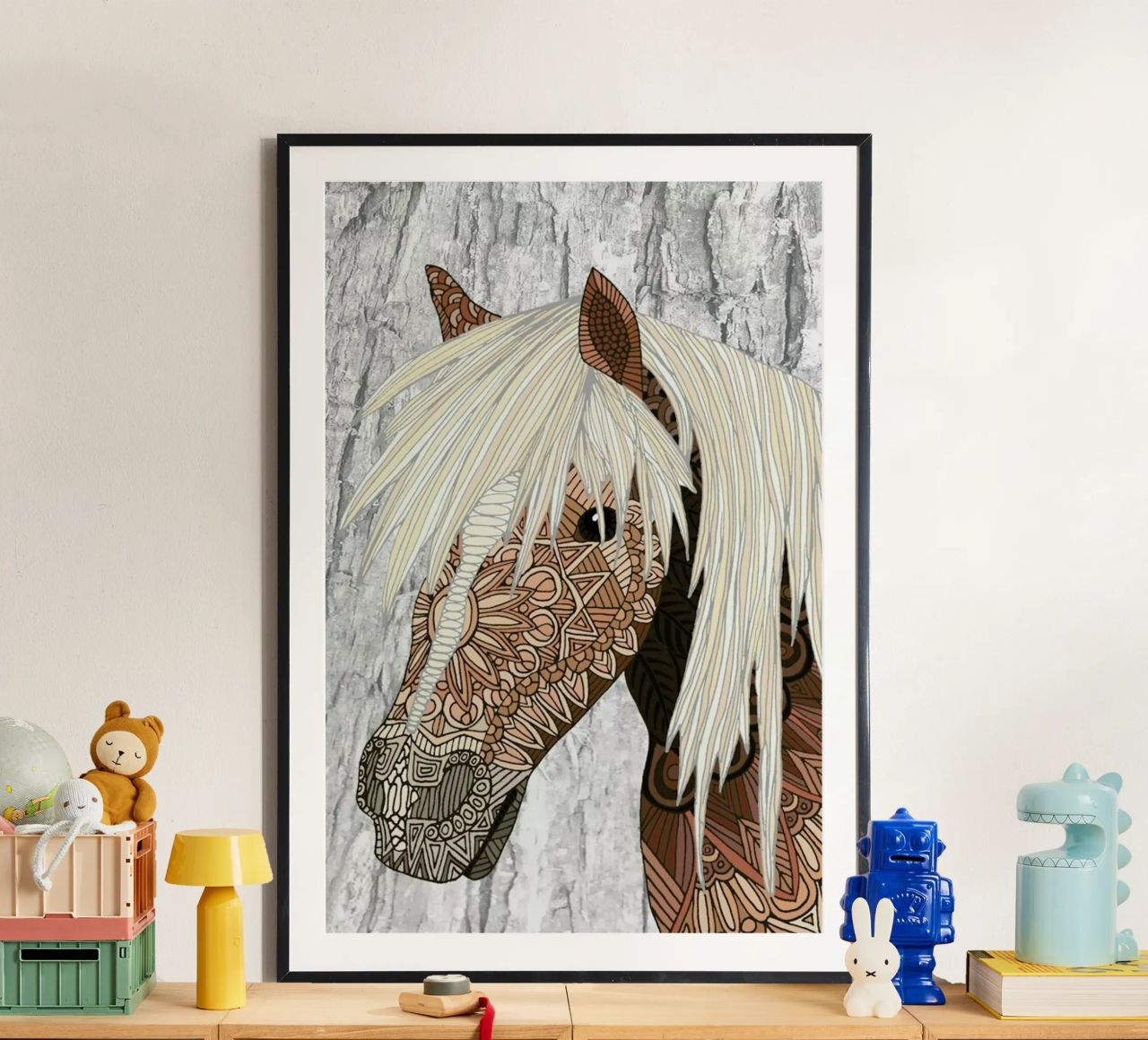 Haflinger poster by Angelika Parker