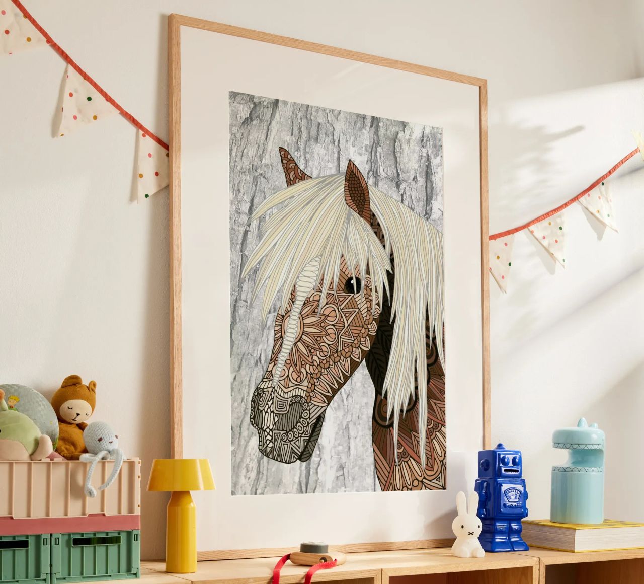 Haflinger poster by Angelika Parker