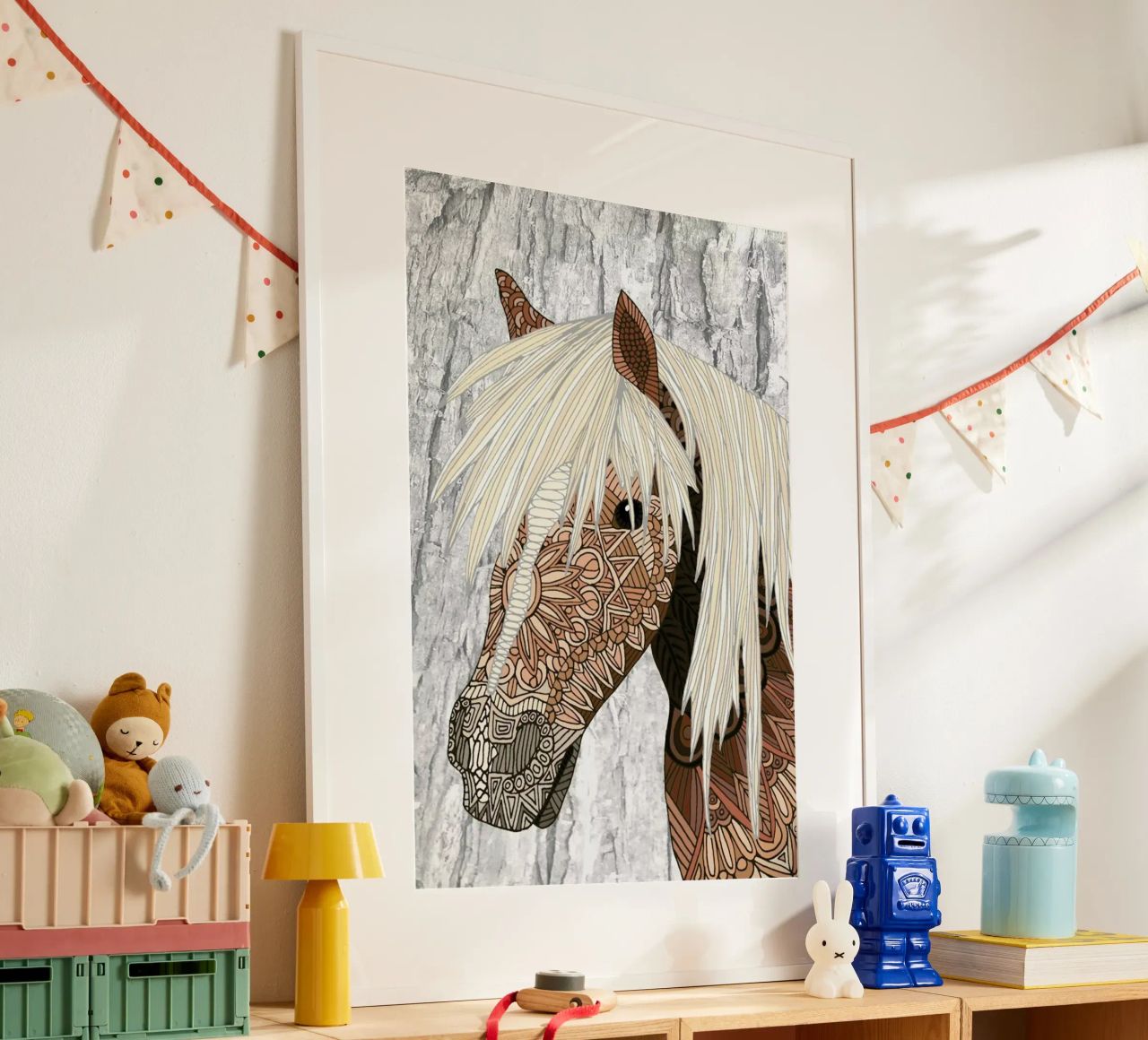 Haflinger poster by Angelika Parker