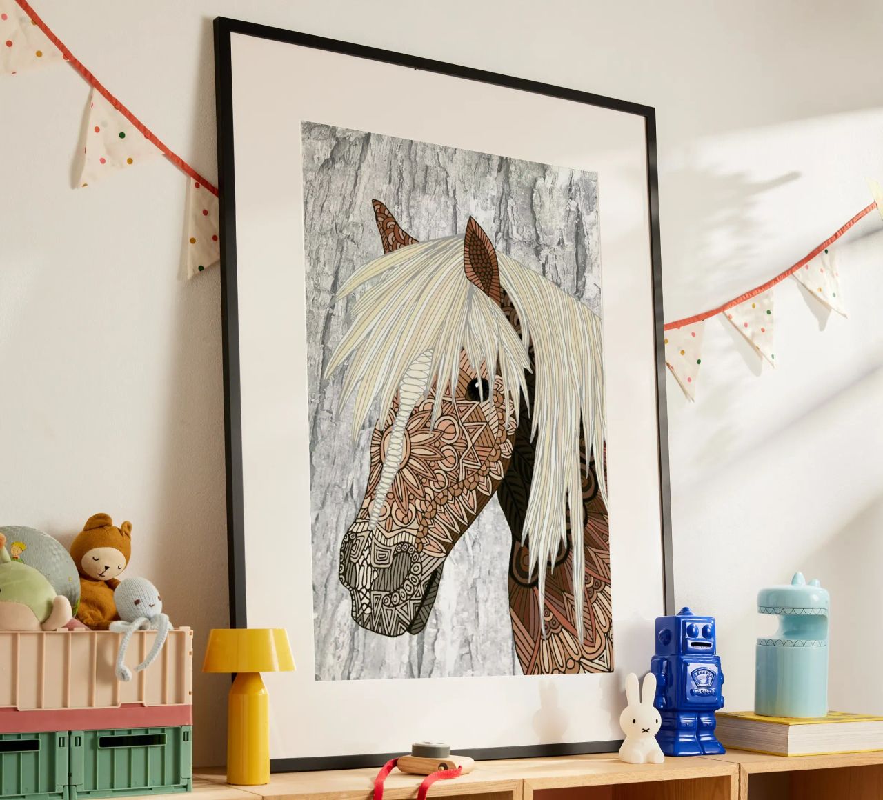 Haflinger poster by Angelika Parker
