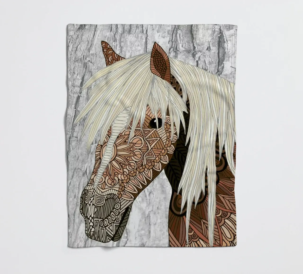 Haflinger coperta in pile da Angelika Parker