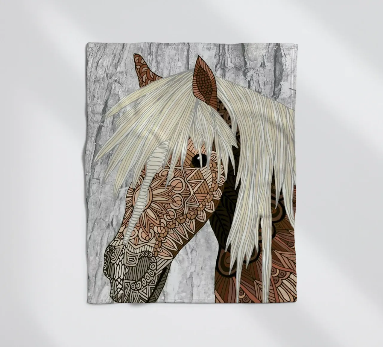 Haflinger coperta in pile da Angelika Parker