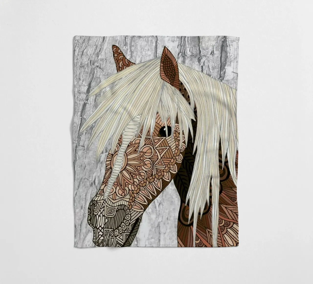 Haflinger coperta in pile da Angelika Parker
