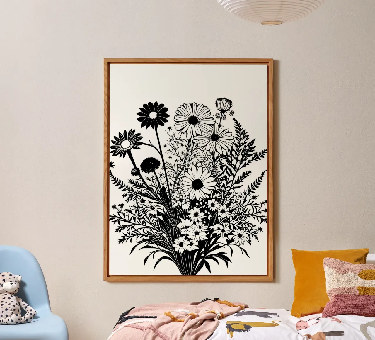 Botanical composition alluminio dibond da LisaArtes