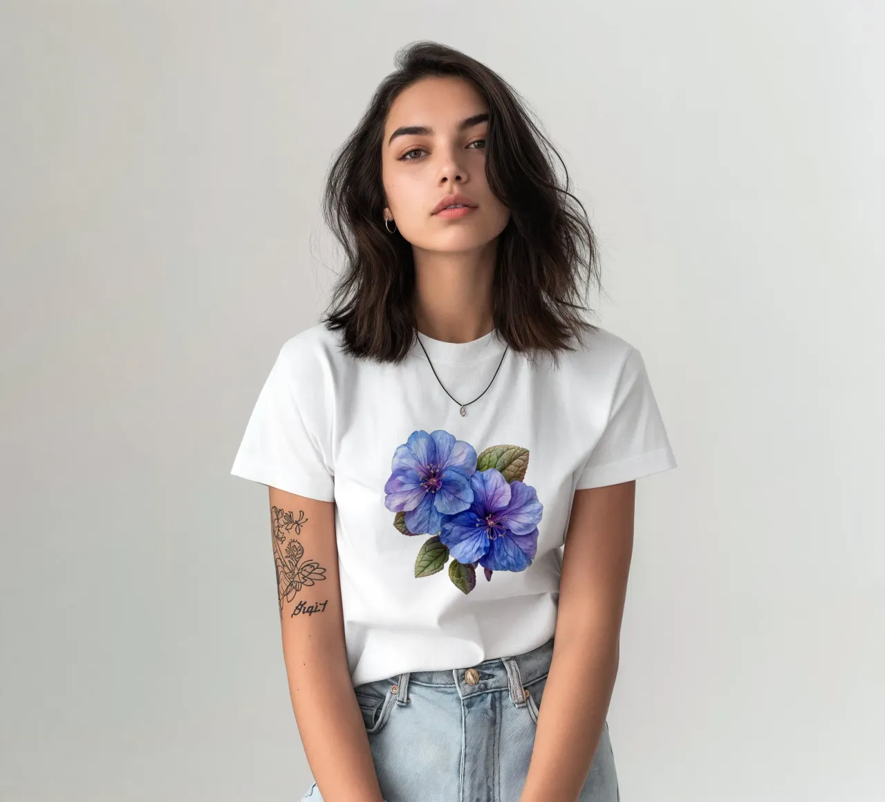 Fiore di eliotropio 2 t-shirt da Bold Blooms