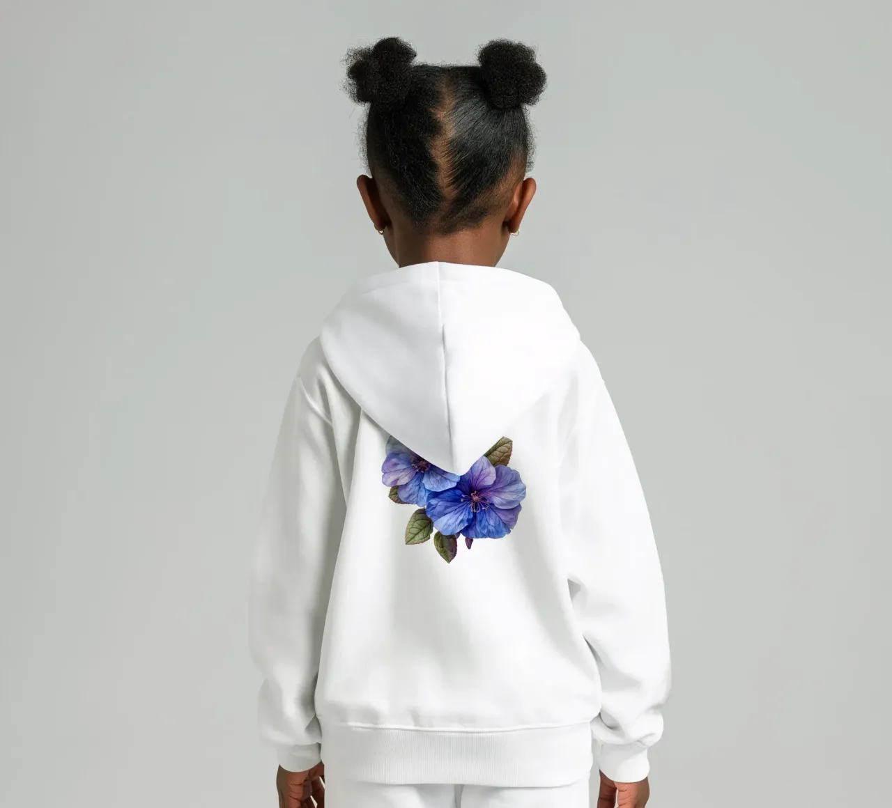 Fleur d'héliotrope 2 sweat à capuche enfant de Bold Blooms