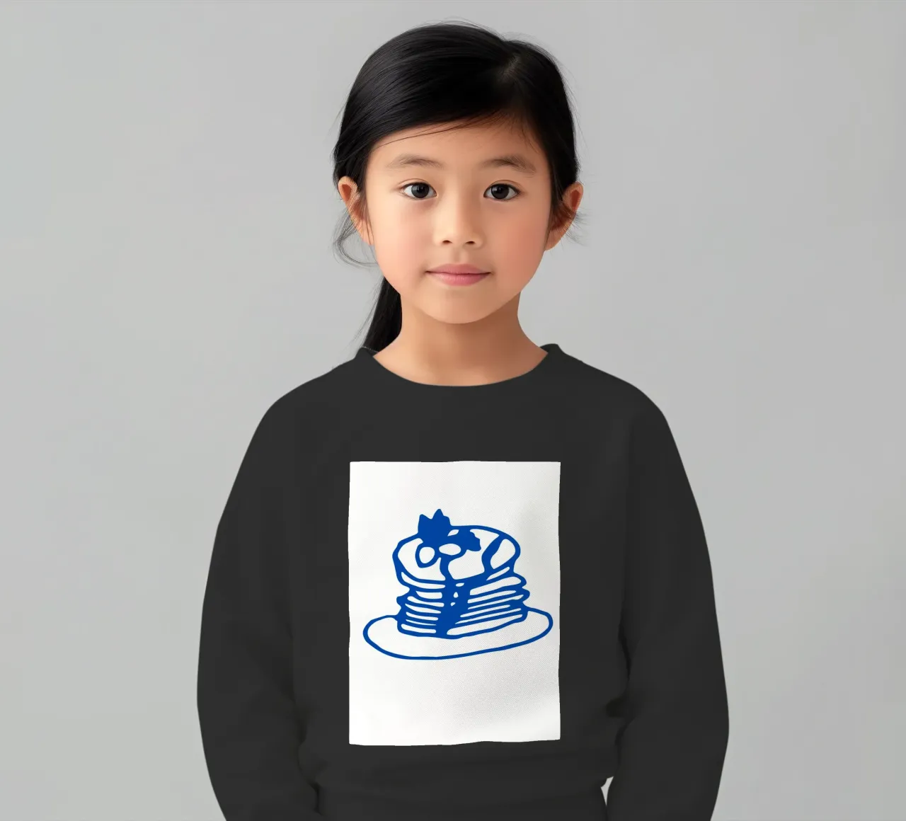 Stack of pancakes felpa bambino da LisaArtes