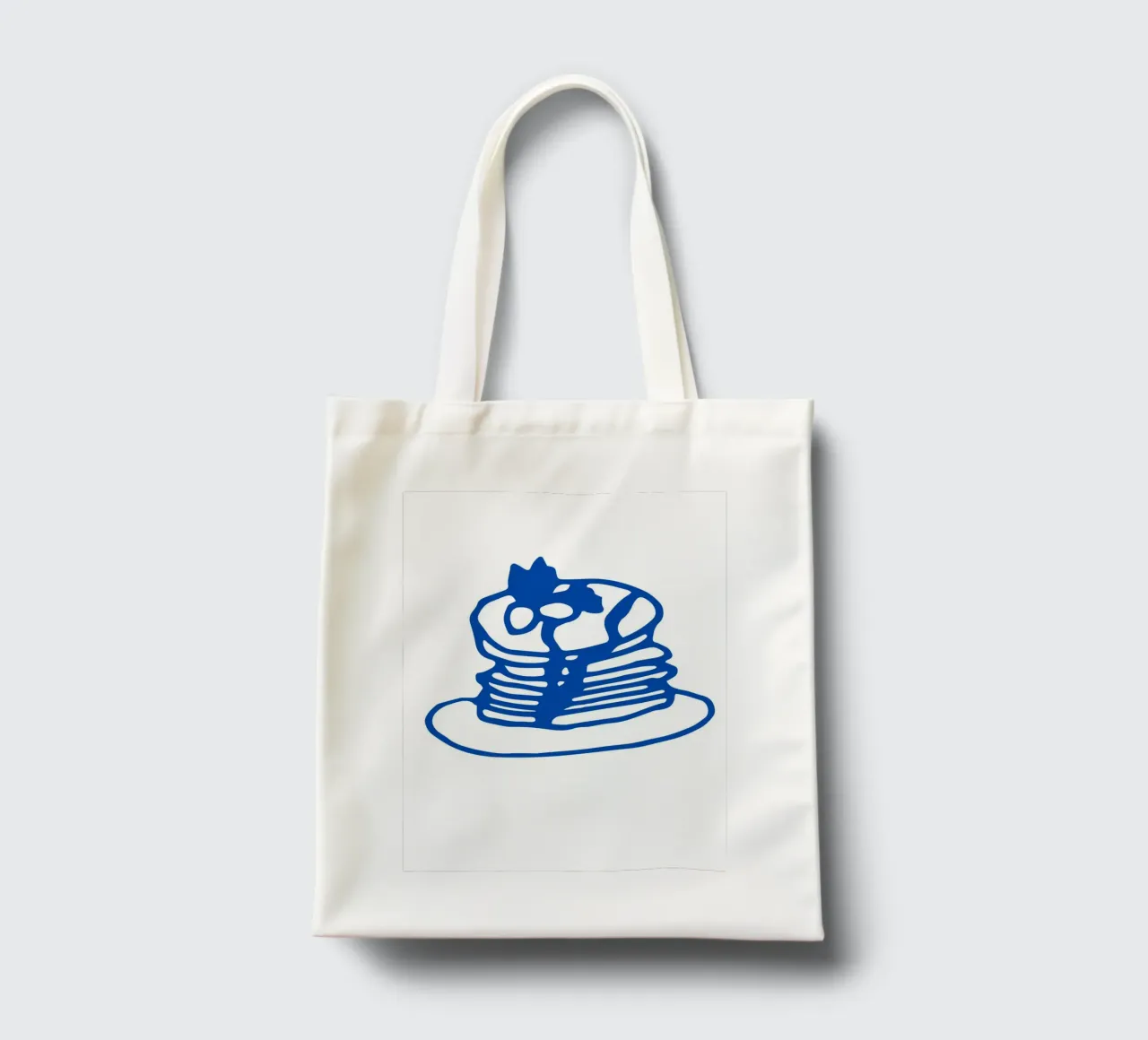 Stack of pancakes borsa in juta da LisaArtes