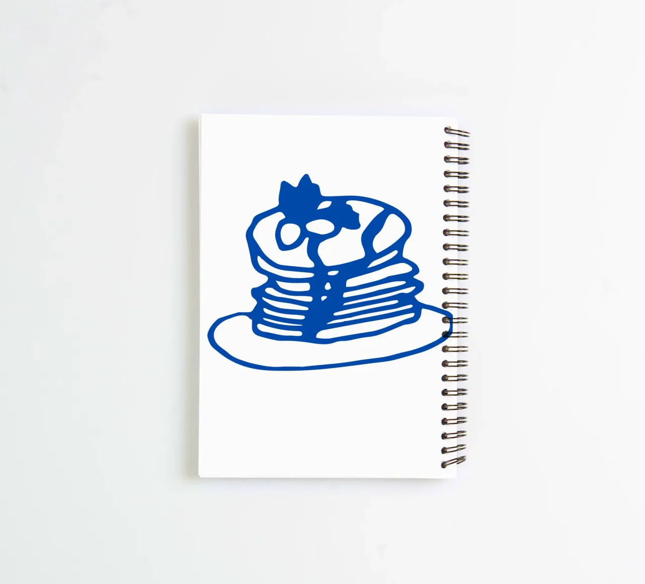 Stack of pancakes spiral notebook by LisaArtes