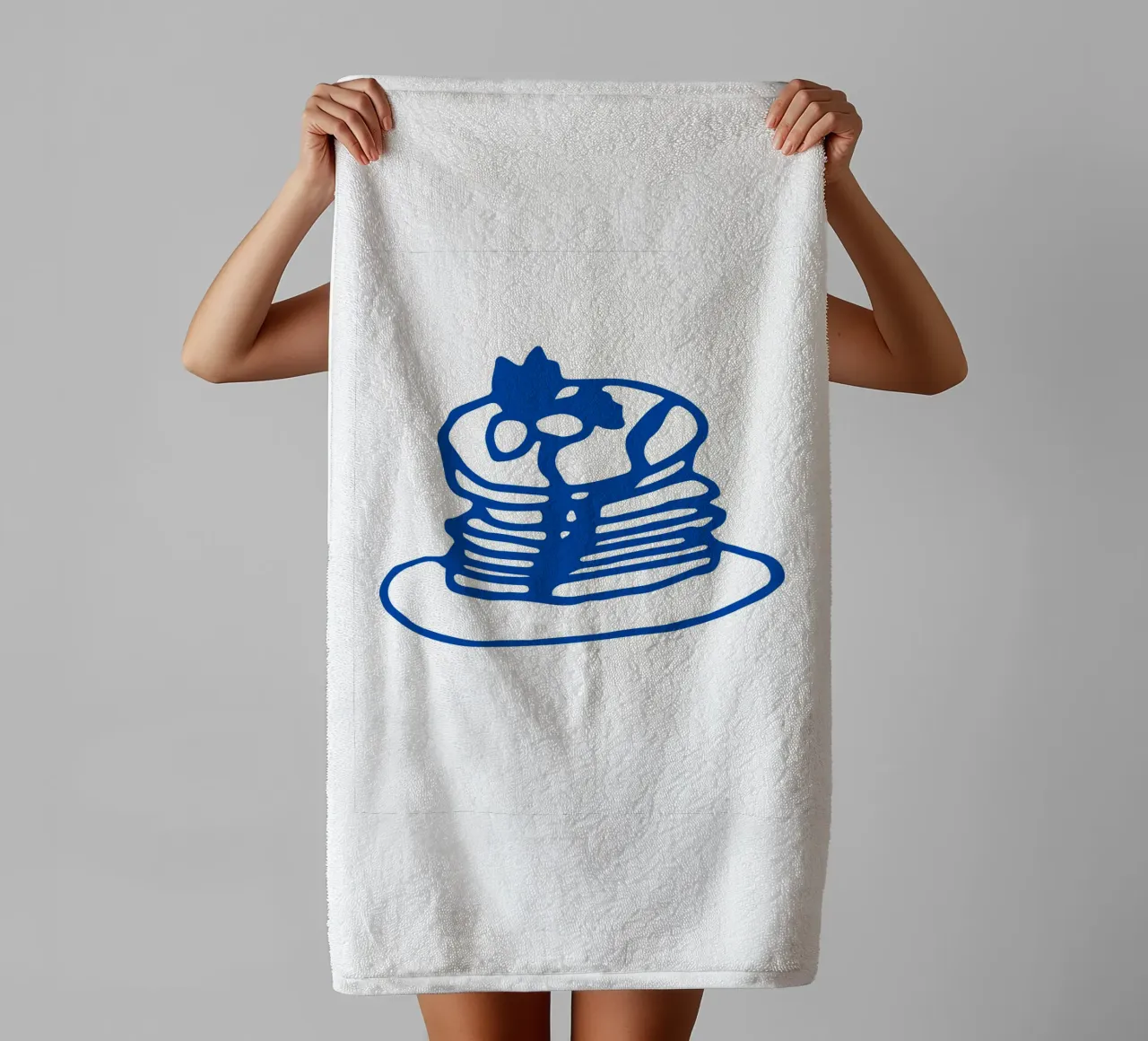 Stack of pancakes asciugamano da bagno da LisaArtes
