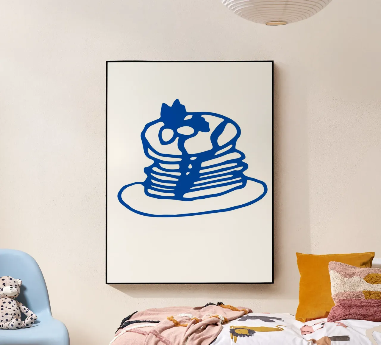 Stack of pancakes acrylic glass by LisaArtes
