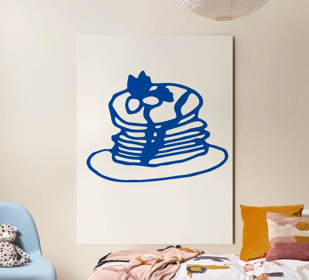 Stack of pancakes alluminio dibond da LisaArtes