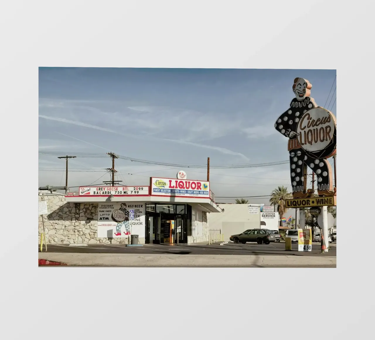 Liquor Store NoHo telo in pvc da Marc Gruninger