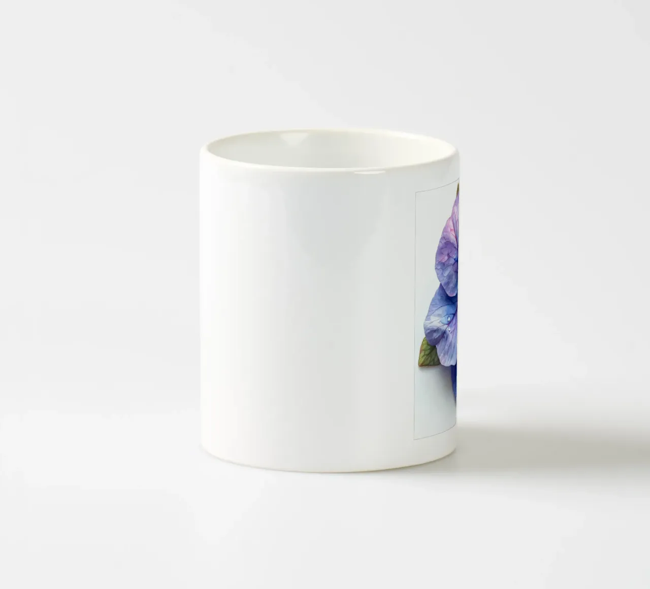 Fiore di eliotropio 3 tazza in ceramica da Bold Blooms