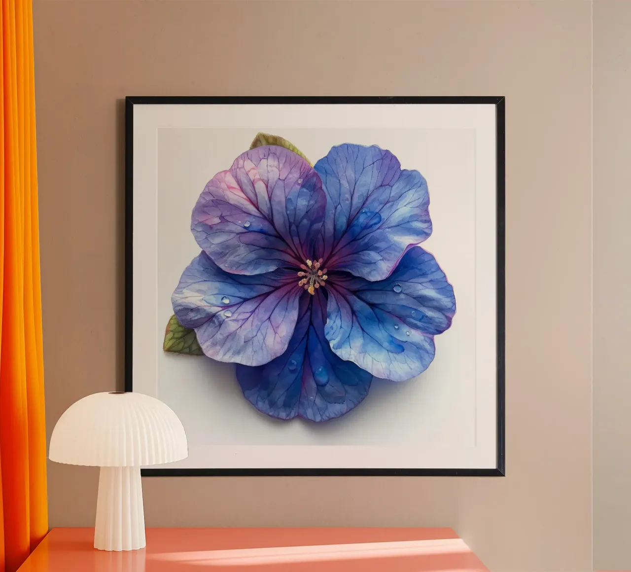 Fiore di eliotropio 3 poster da Bold Blooms