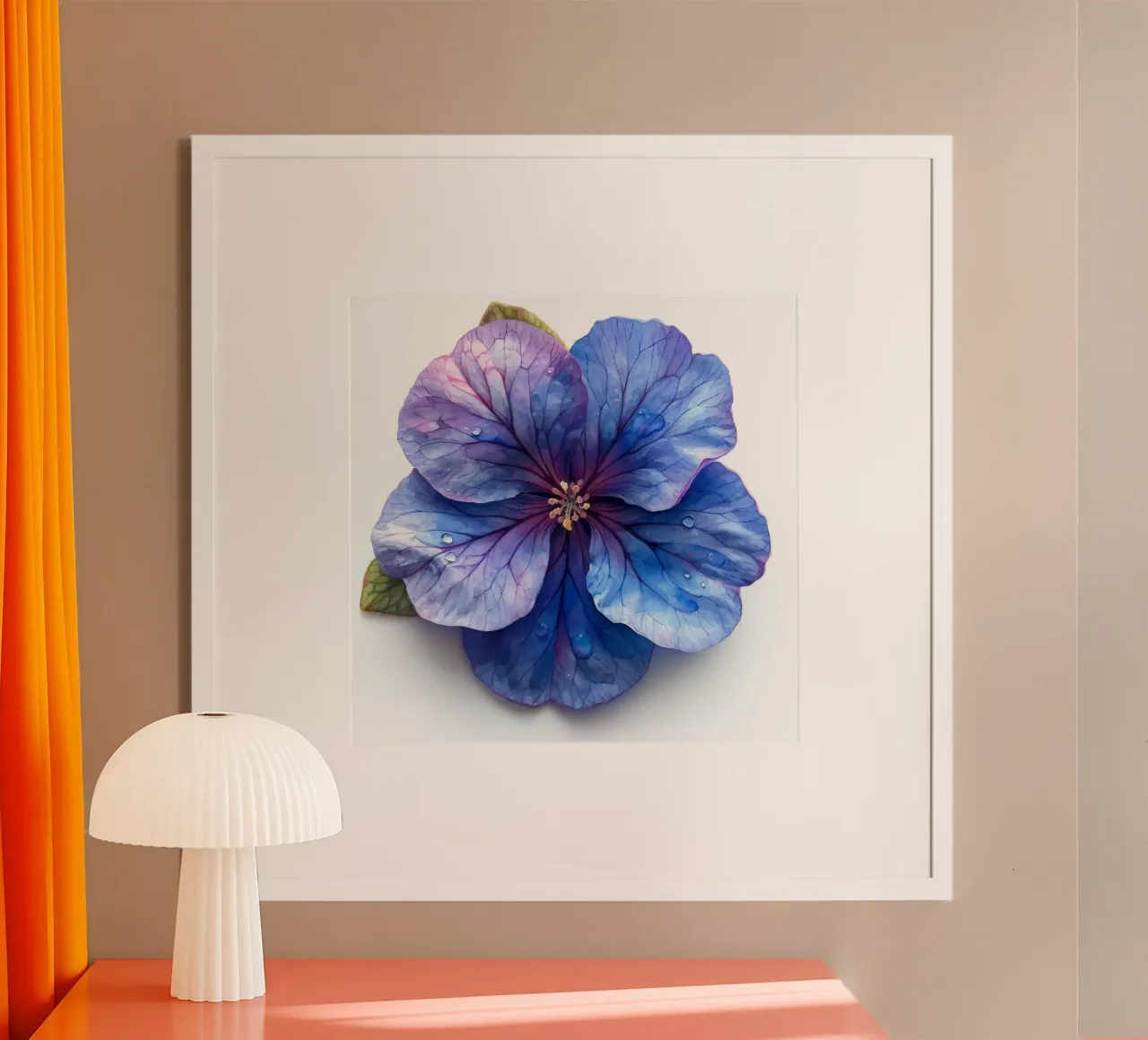 Fiore di eliotropio 3 poster da Bold Blooms