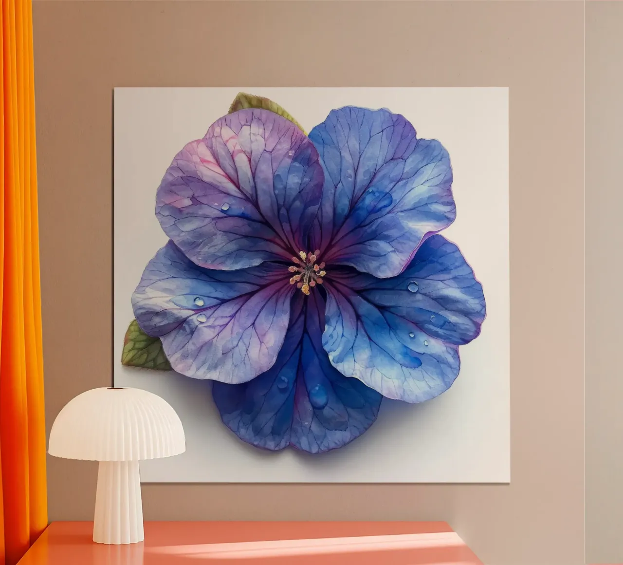 Fiore di eliotropio 3 poster da Bold Blooms