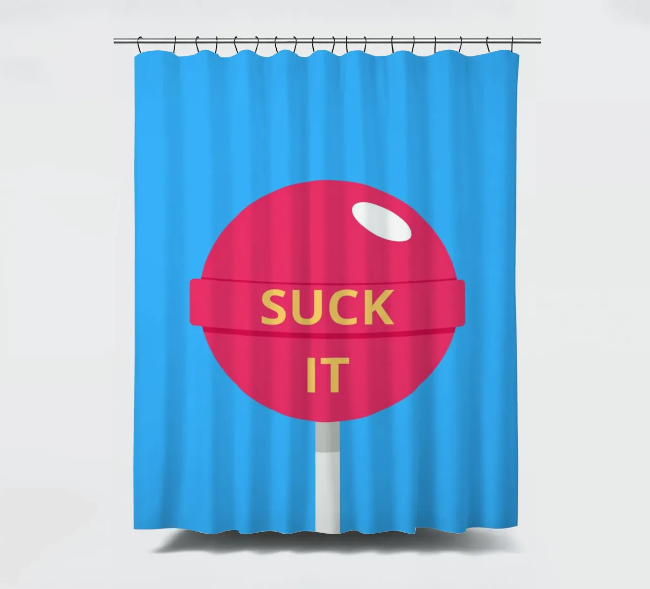 SUCK IT tenda da doccia da LisaArtes