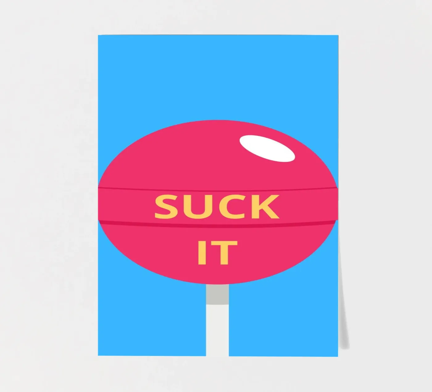 SUCK IT sticker sheet by LisaArtes