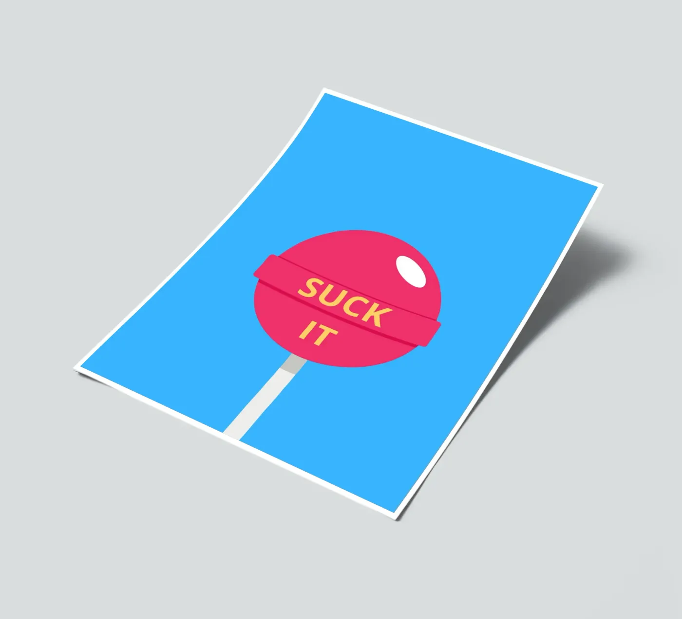SUCK IT sticker sheet by LisaArtes