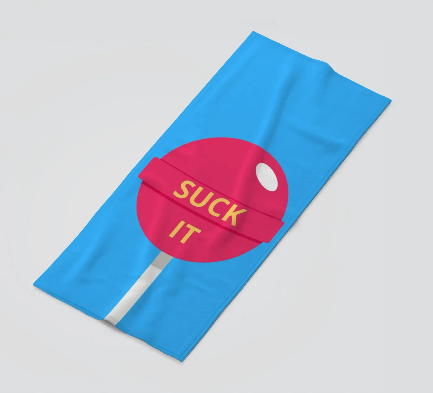 SUCK IT strandhanddoek van LisaArtes