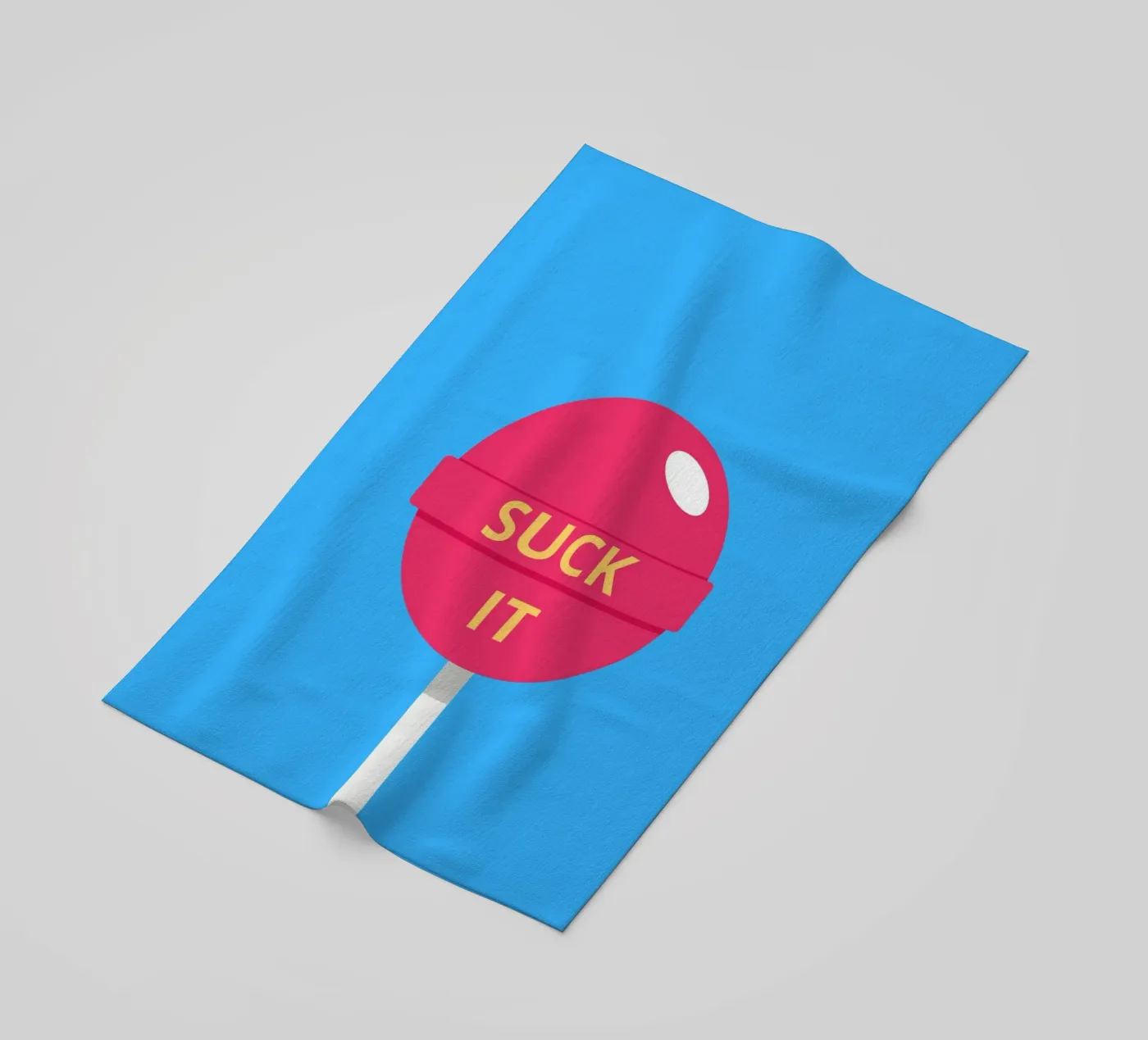 SUCK IT strandhanddoek van LisaArtes