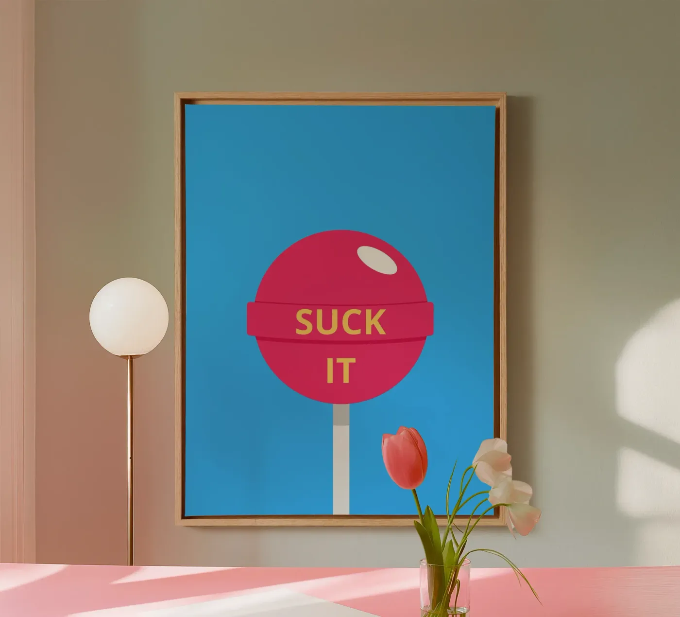 SUCK IT tela da LisaArtes
