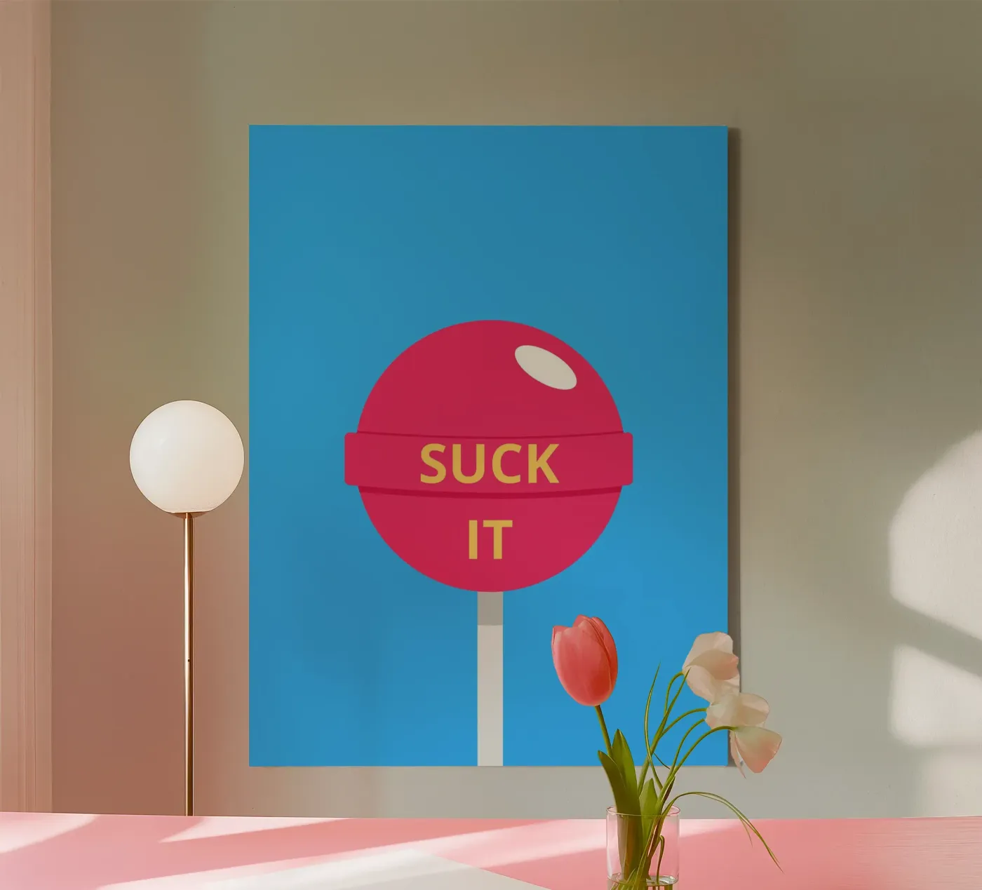 SUCK IT tela da LisaArtes