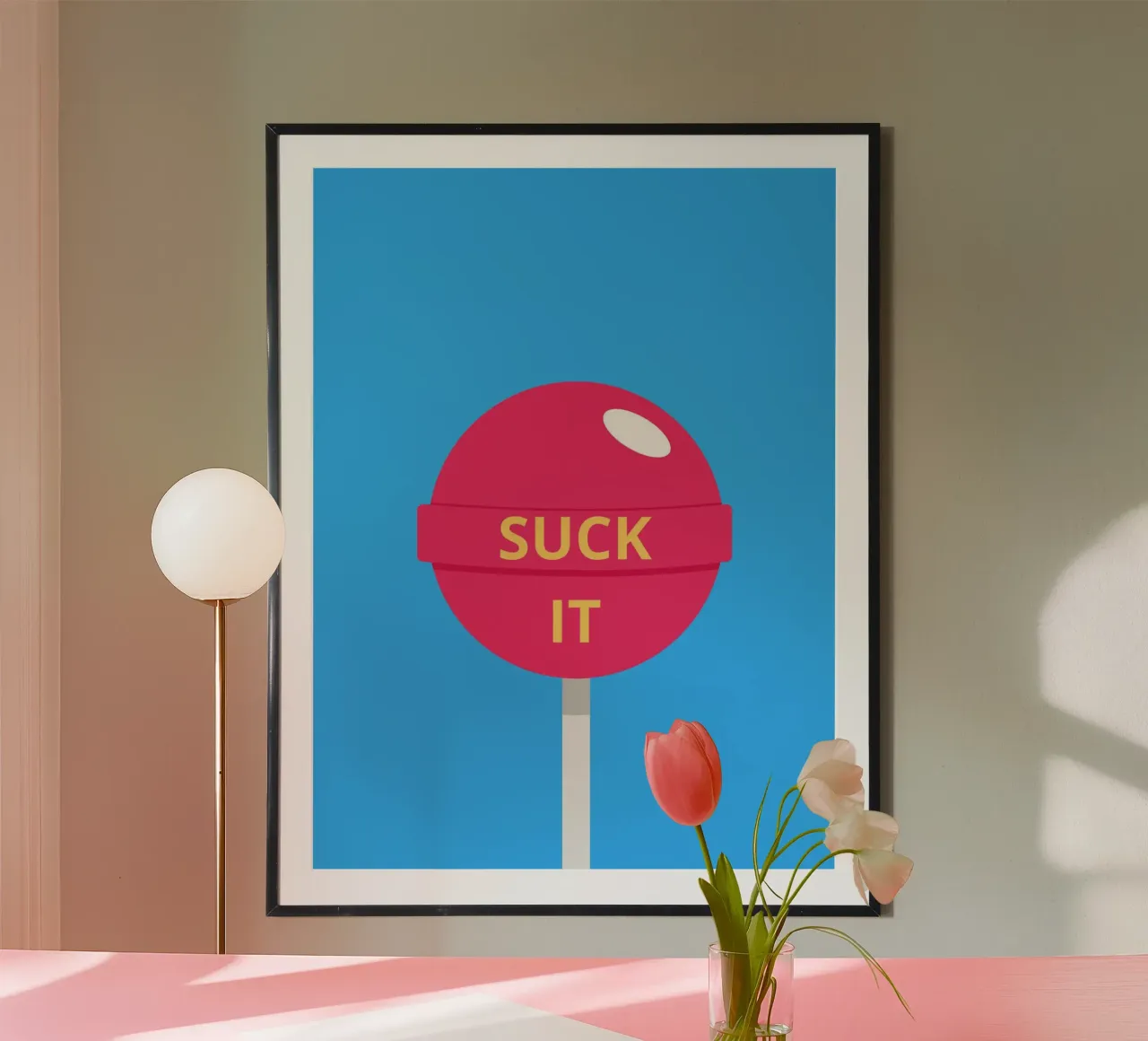 SUCK IT carta hahnemühle da LisaArtes