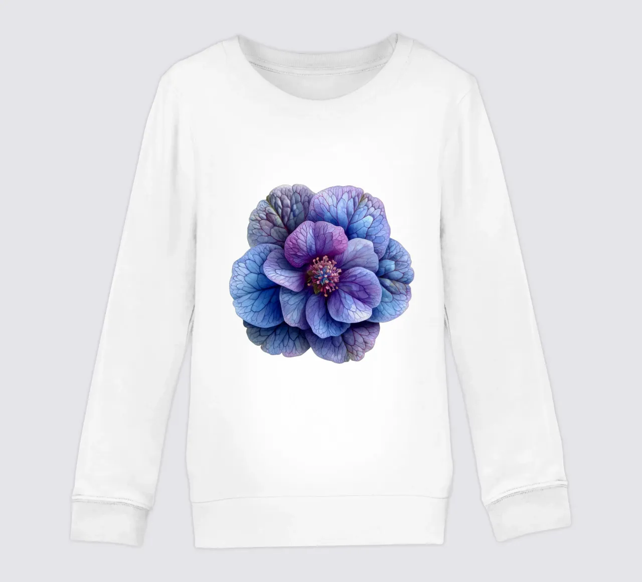 Fiore di eliotropio 4 felpa bambino da Bold Blooms