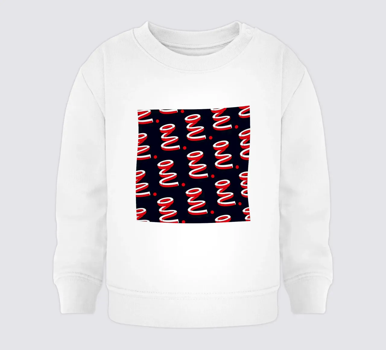 Oui Oui Oui baby sweatshirt by Ruei