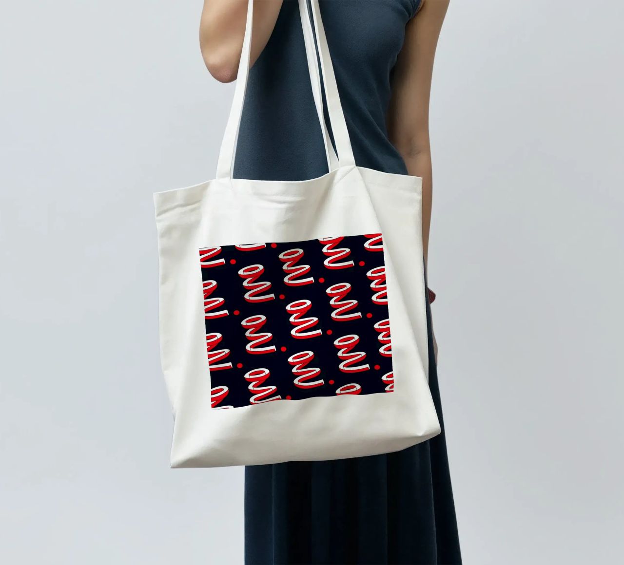 Oui Oui Oui borsa in juta da Ruei