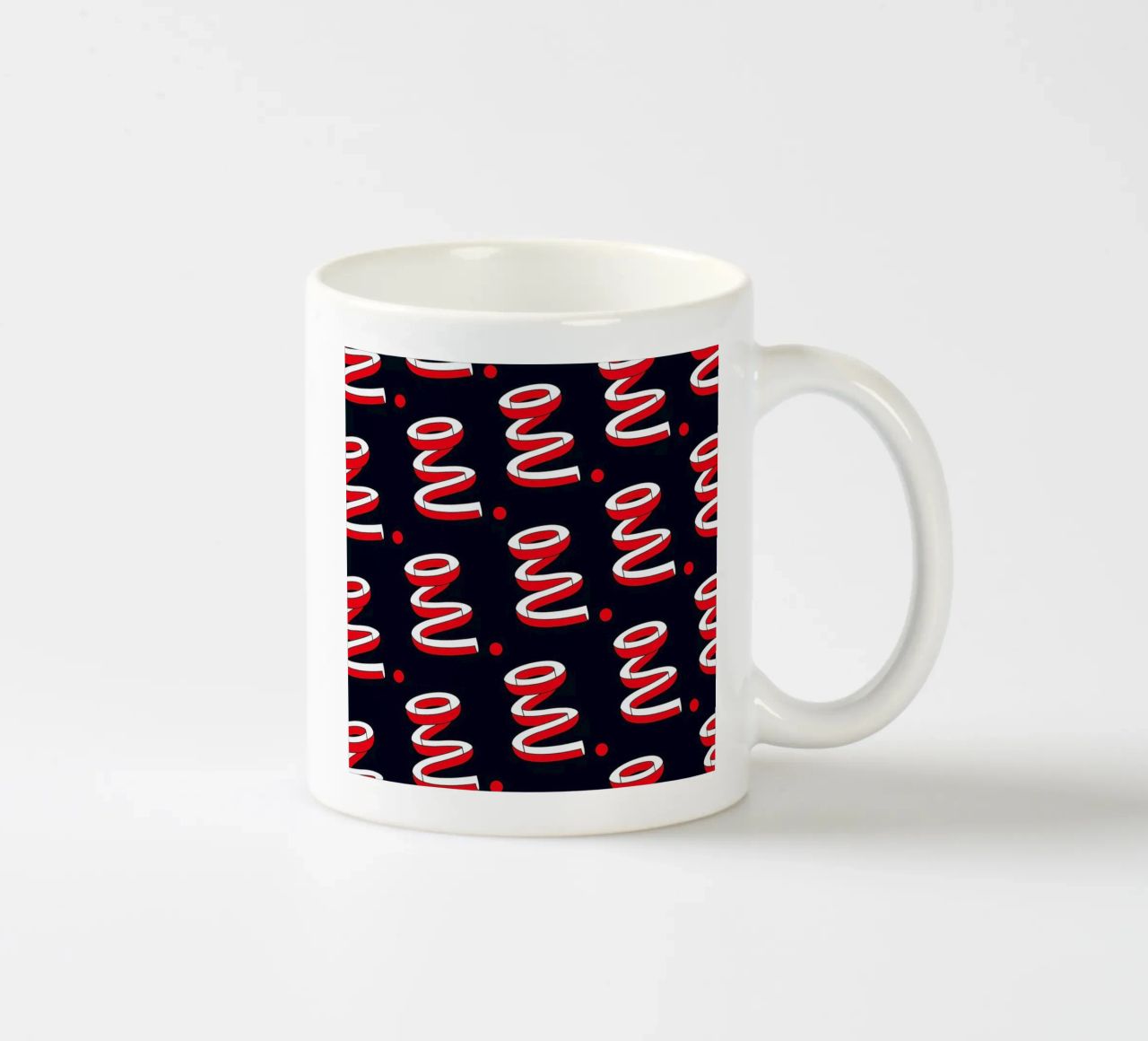 Oui Oui Oui tazza in ceramica da Ruei